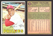 1967 Topps Baseball Trading Card You Pick Singles #100-#199 VG/EX #	126 Tony Taylor - Philadelphia Phillies  - TvMovieCards.com