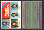 1975-76 Topps Basketball Trading Card You Pick Singles #1-#310 VG/EX #	127 New Orleans Jazz Team Leaders  - TvMovieCards.com