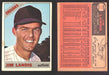 1966 Topps Baseball Trading Card You Pick Singles #100-#399 VG/EX #	128 Jim Landis - Cleveland Indians  - TvMovieCards.com