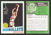 1977-78 Topps Basketball Trading Card You Pick Singles #1-#132 VG/EX #	128 Mitch Kupchak - Washington Bullets RC  - TvMovieCards.com