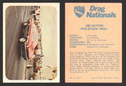 AHRA Drag Nationals 1971 Fleer Canada Trading Cards You Pick Singles #1-70 12 of 70   Jim Hayter                      Pro-Stock Vega  - TvMovieCards.com