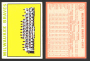 1964 Topps Baseball Trading Card You Pick Singles #100-#199 VG/EX #	132 Milwaukee Braves Team  - TvMovieCards.com