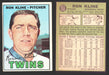 1967 Topps Baseball Trading Card You Pick Singles #100-#199 VG/EX #	133 Ron Kline - Minnesota Twins  - TvMovieCards.com