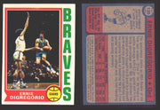 1974-75 Topps Basketball Trading Card You Pick Singles #100-#199 VG/EX #	135 Ernie DiGregorio - Buffalo Braves RC  - TvMovieCards.com