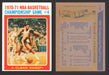 1970-71 Topps Basketball Trading Card You Pick Singles #1-#151 VG/EX #	136 70-71 NBA Championship Game 4 - Bullets vs. Bucks  - TvMovieCards.com