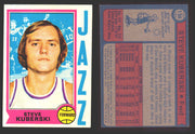 1974-75 Topps Basketball Trading Card You Pick Singles #100-#199 VG/EX #	136 Steve Kuberski - New Orleans Jazz  - TvMovieCards.com