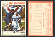 1964 Topps Baseball Trading Card You Pick Singles #100-#199 VG/EX #	137 World Series Game 2 - Davis Sparks Rally  - TvMovieCards.com
