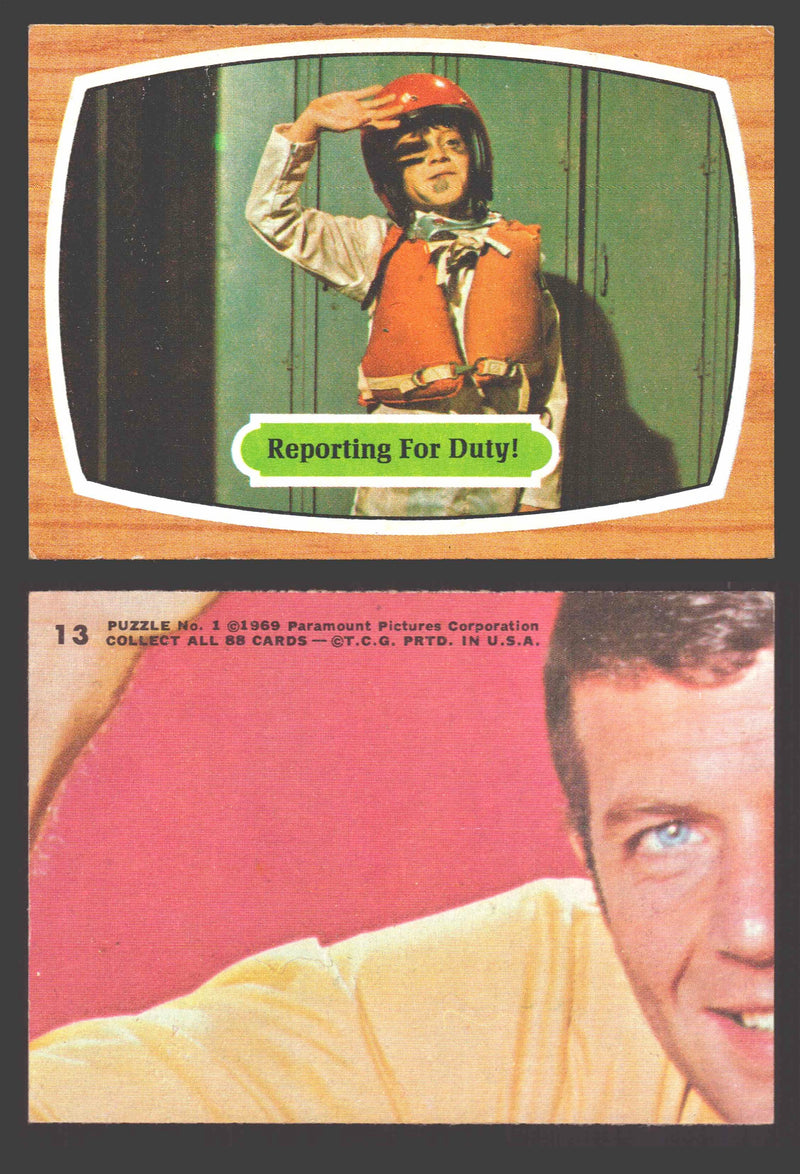 1971 The Brady Bunch Topps Vintage Trading Card You Pick Singles #1-#88 # 13 Reporting For Duty! - TvMovieCards.com