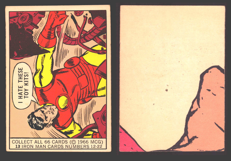 1966 Marvel Super Heroes Donruss Vintage Trading Cards You Pick Singles #1-66 #13 - TvMovieCards.com