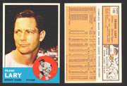 1963 Topps Baseball Trading Card You Pick Singles #100-#199 VG/EX #	140 Frank Lary - Detroit Tigers  - TvMovieCards.com