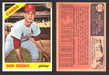 1966 Topps Baseball Trading Card You Pick Singles #100-#399 VG/EX #	142 Don Dennis - St. Louis Cardinals RC (damaged)  - TvMovieCards.com