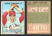 1967 Topps Baseball Trading Card You Pick Singles #100-#199 VG/EX #	146 Steve Carlton - St. Louis Cardinals (creased)  - TvMovieCards.com