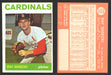1964 Topps Baseball Trading Card You Pick Singles #100-#199 VG/EX #	147 Ray Sadecki - St. Louis Cardinals  - TvMovieCards.com