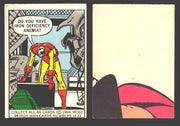 1966 Marvel Super Heroes Donruss Vintage Trading Cards You Pick Singles #1-66 #14 scratched face - TvMovieCards.com