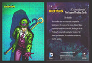 DC Comics Batman The Legend Parallel HoloFoil Base Trading Card Singles #1-63 14 The Riddler - TvMovieCards.com