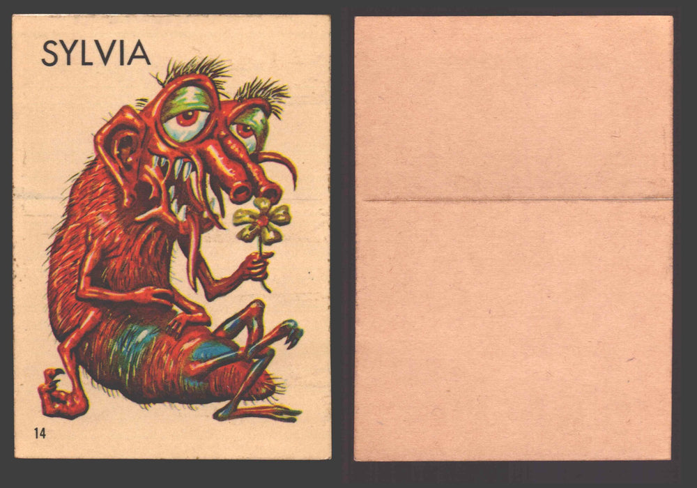 1965 Ugly Stickers Topps Trading Card You Pick Singles #1-44 with Variants