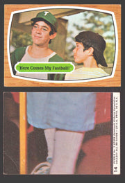 1971 The Brady Bunch Topps Vintage Trading Card You Pick Singles #1-#88 # 14 "Here Comes My Fastball!" (creased corner) - TvMovieCards.com