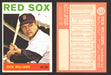 1964 Topps Baseball Trading Card You Pick Singles #100-#199 VG/EX #	153 Dick Williams - Boston Red Sox  - TvMovieCards.com