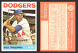 1964 Topps Baseball Trading Card You Pick Singles #100-#199 VG/EX #	154 Dick Tracewski - Los Angeles Dodgers RC  - TvMovieCards.com