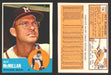 1963 Topps Baseball Trading Card You Pick Singles #100-#199 VG/EX #	156 Roy McMillan - Milwaukee Braves  - TvMovieCards.com