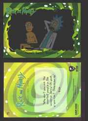 Rick and Morty Season 1 Base Foil Parallel Trading Card You Pick Singles #1-45 #	15  - TvMovieCards.com
