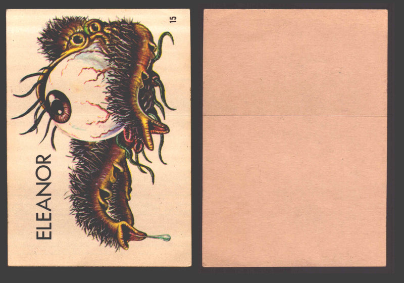 1965 Ugly Stickers Topps Trading Card You Pick Singles #1-44 with Variants