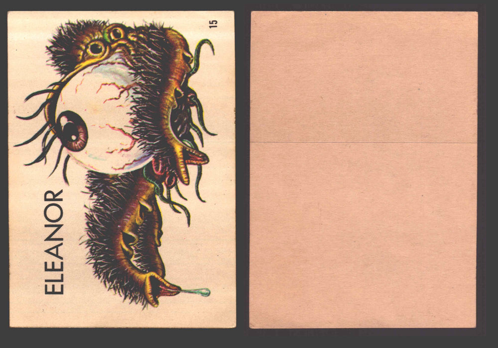 1965 Ugly Stickers Topps Trading Card You Pick Singles #1-44 with Variants