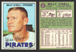 1967 Topps Baseball Trading Card You Pick Singles #100-#199 VG/EX #	162 Billy O'Dell - Pittsburgh Pirates  - TvMovieCards.com