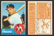1963 Topps Baseball Trading Card You Pick Singles #100-#199 VG/EX #	167 Jim Fregosi - Los Angeles Angels  - TvMovieCards.com