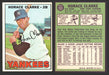 1967 Topps Baseball Trading Card You Pick Singles #100-#199 VG/EX #	169 Horace Clarke - New York Yankees  - TvMovieCards.com