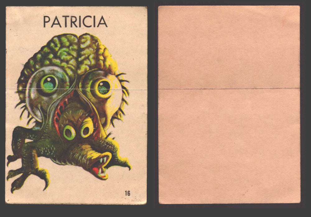 1965 Ugly Stickers Topps Trading Card You Pick Singles #1-44 with Variants