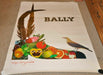 Original 1980 Bally Shoe French Poster 46 x 68 Roger Bezombes Very Nice   - TvMovieCards.com