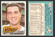 1965 Topps Baseball Trading Card You Pick Singles #100-#199 VG/EX #	175 Bob Aspromonte - Houston Astros  - TvMovieCards.com