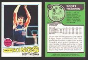 1977-78 Topps Basketball Trading Card You Pick Singles #1-#132 VG/EX #	17 Scott Wedman - Kansas City Kings  - TvMovieCards.com