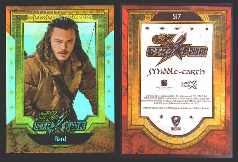 2022 Cryptozoic CZX Middle Earth STR PWR Red S01-S25 Single Cards S17 Bard - TvMovieCards.com