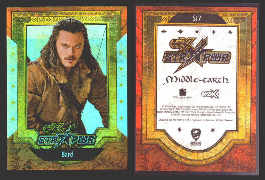 2022 Cryptozoic CZX Middle Earth STR PWR Red S01-S25 Single Cards S17 Bard - TvMovieCards.com