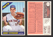 1966 Topps Baseball Trading Card You Pick Singles #1-#99 VG/EX #	17 John Stephenson - New York Mets  - TvMovieCards.com