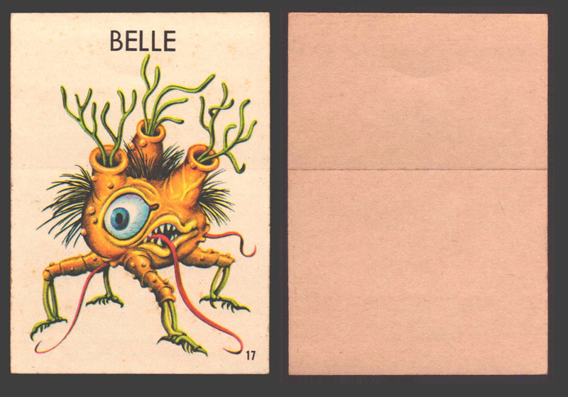 1965 Ugly Stickers Topps Trading Card You Pick Singles #1-44 with Variants