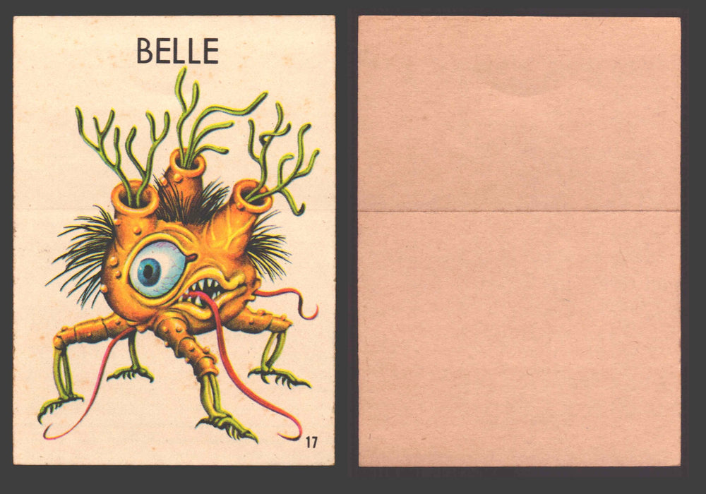 1965 Ugly Stickers Topps Trading Card You Pick Singles #1-44 with Variants