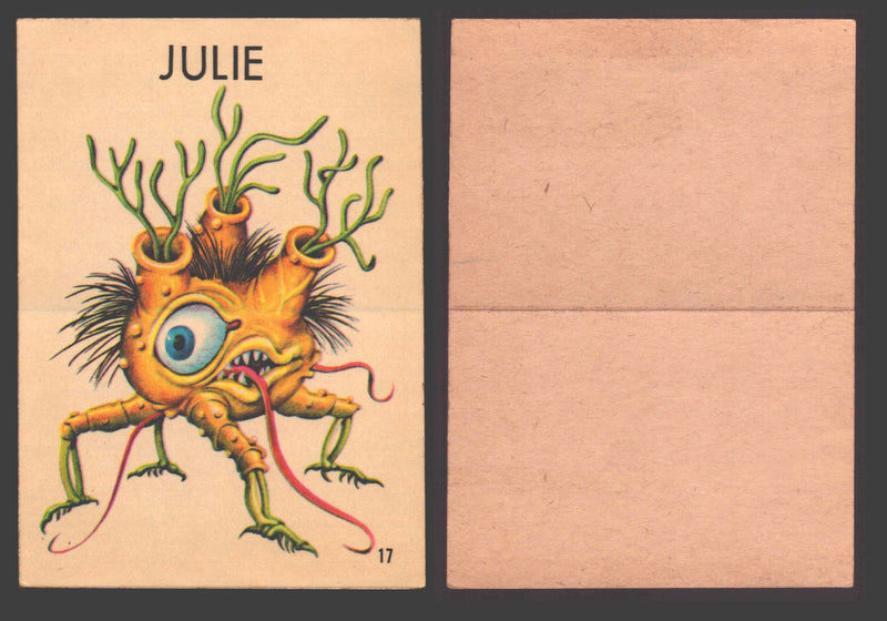 1965 Ugly Stickers Topps Trading Card You Pick Singles #1-44 with Variants