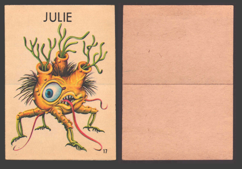 1965 Ugly Stickers Topps Trading Card You Pick Singles #1-44 with Variants