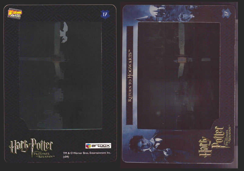 Harry Potter Prisoner of Azkaban Filmcardz 1-72 You Pick Single Cards Artbox 200 # 17 Return to Hogwarts - TvMovieCards.com