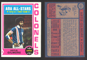 1974-75 Topps Basketball Trading Card You Pick Singles #100-#199 VG/EX #	180 Artis Gilmore - Kentucky Colonels AS  - TvMovieCards.com