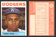 1964 Topps Baseball Trading Card You Pick Singles #100-#199 VG/EX #	180 Tommy Davis - Los Angeles Dodgers  - TvMovieCards.com