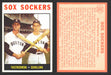 1964 Topps Baseball Trading Card You Pick Singles #100-#199 VG/EX #	182 Sox Sockers - Carl Yastrzemski / Chuck Schilling (creased)  - TvMovieCards.com