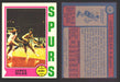 1974-75 Topps Basketball Trading Card You Pick Singles #100-#199 VG/EX #	186 James Silas - San Antonio Spurs RC  - TvMovieCards.com