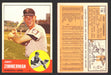 1963 Topps Baseball Trading Card You Pick Singles #100-#199 VG/EX #	186 Jerry Zimmerman - Minnesota Twins  - TvMovieCards.com