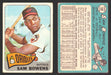 1965 Topps Baseball Trading Card You Pick Singles #100-#199 VG/EX #	188 Sam Bowens - Baltimore Orioles  - TvMovieCards.com