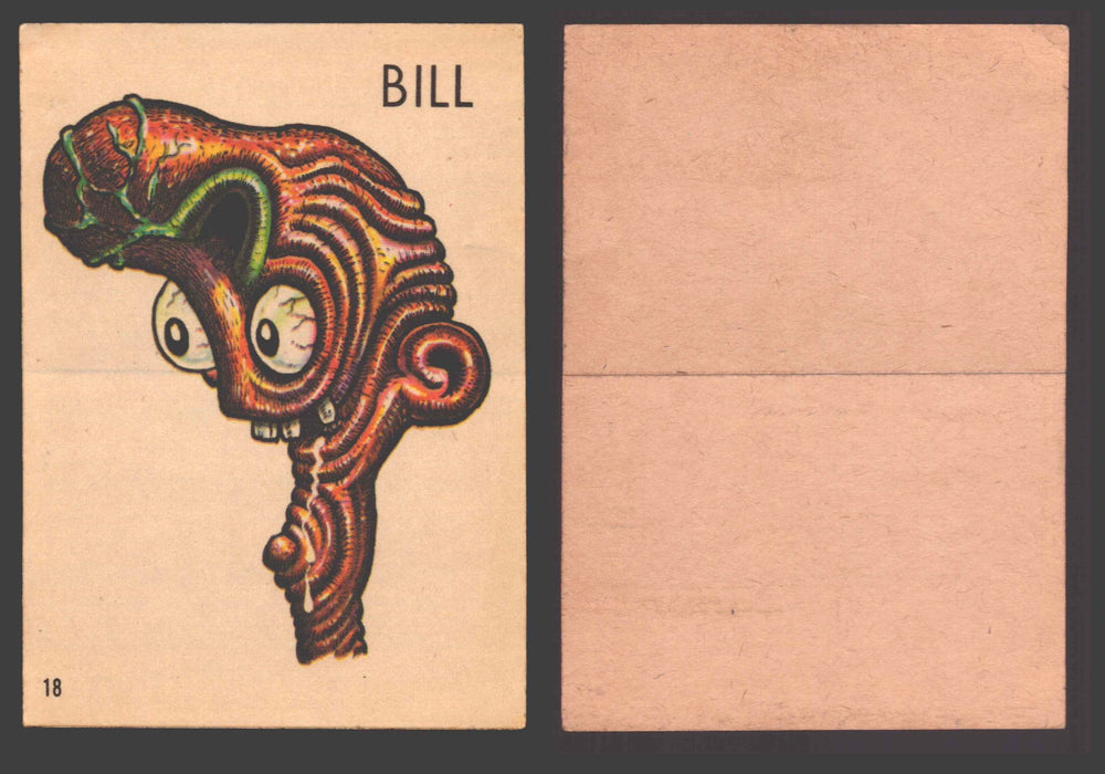 1965 Ugly Stickers Topps Trading Card You Pick Singles #1-44 with Variants