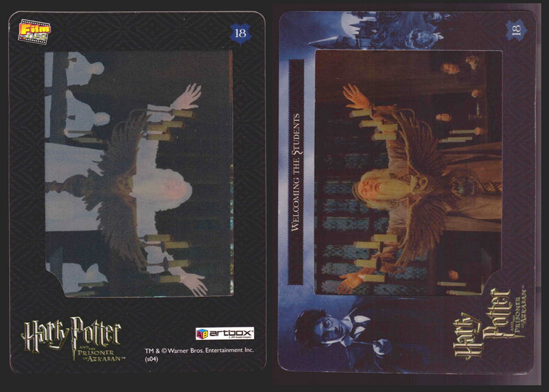 Harry Potter Prisoner of Azkaban Filmcardz 1-72 You Pick Single Cards Artbox 200 # 18 Welcoming the Students - TvMovieCards.com